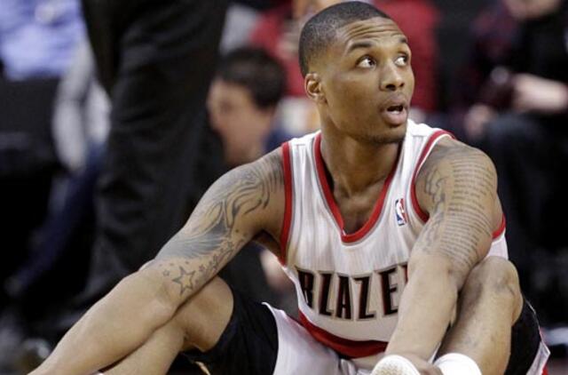 Geriausiu NBA naujoku pripažintas Demjenas Lilardas