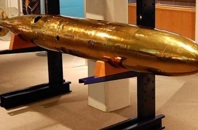 JAV karinio jūrų laivyno delfinai surado antikvarinę torpedą