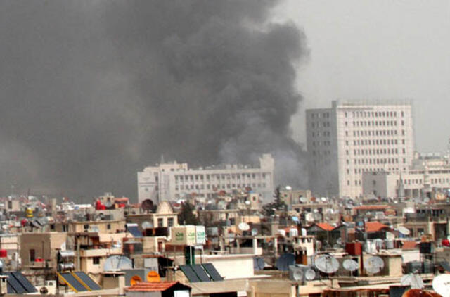 JT Generalinė Asamblėja pasmerkė smurto eskalaciją Sirijoje