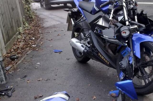 Kupiškio rajone žuvo motociklininkas