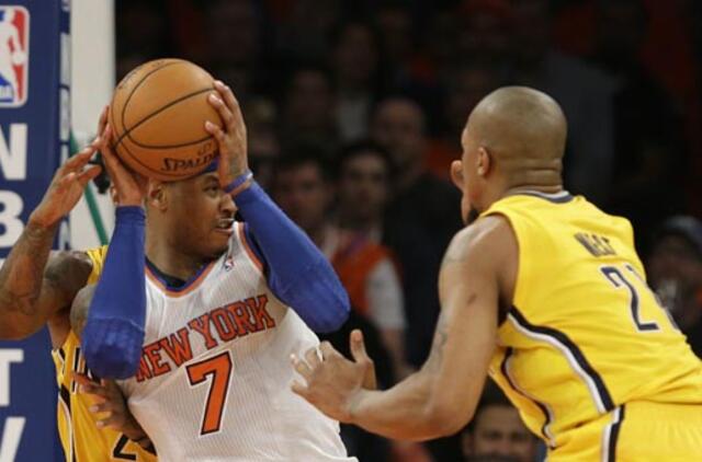 NBA konferencijų pusfinaliai prasidėjo "Thunder" ir "Pacers" pergalėmis