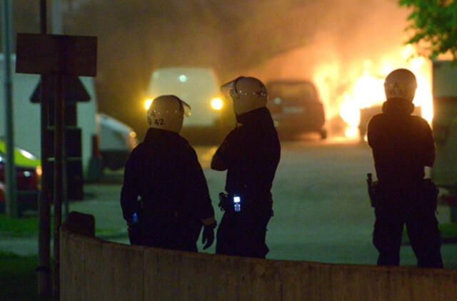 Sekmadienį Stokholme kilo riaušės