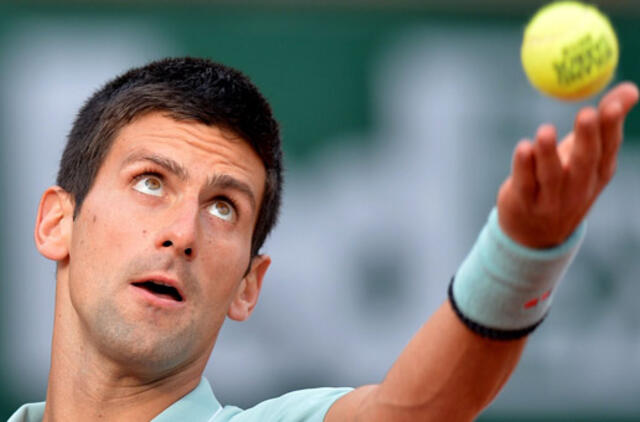 Serbas Novakas Džokovičius pateko į antrąjį "French Open" ratą
