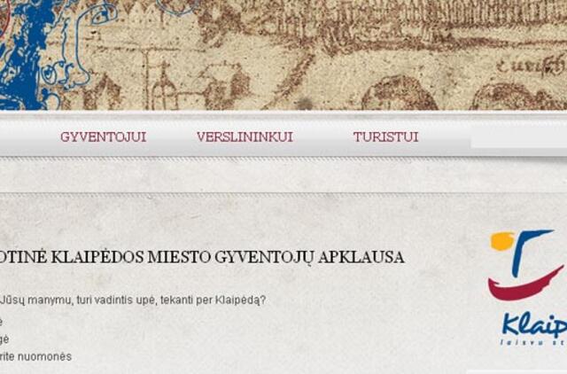 Startavo visuotinė klaipėdiečių apklausa