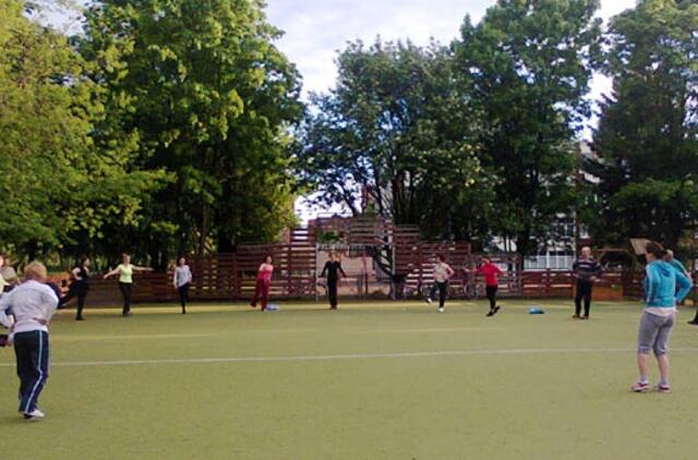 Uostamiesčio gyventojams - grupinė mankšta