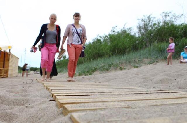 Vasaros sezoną skelbs atsinaujinę paplūdimiai