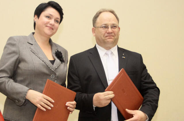 Vilniuje pasirašyta Lietuvos ir Estijos olimpinių komitetų bendradarbiavimo sutartis