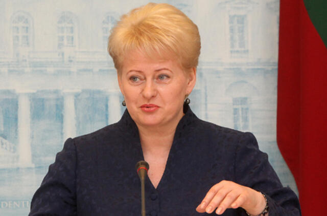 Dalia Grybauskaitė: "Devyneri narystės ES ir NATO metai - tvirtas užnugaris, tačiau ne amžina duotybė"