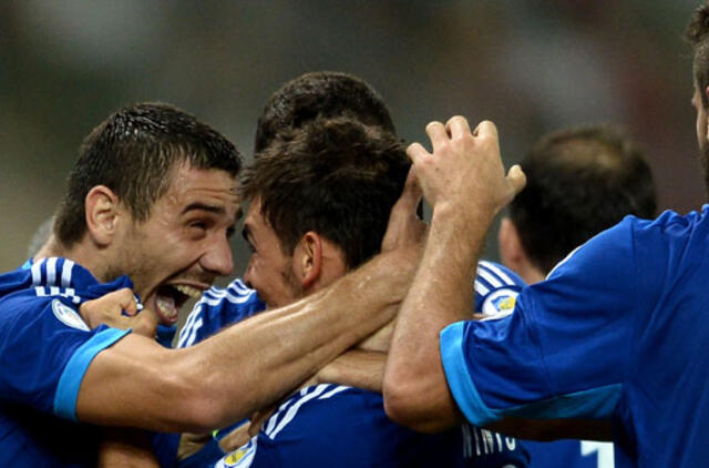 Graikai atvyko pasiimti pergalės