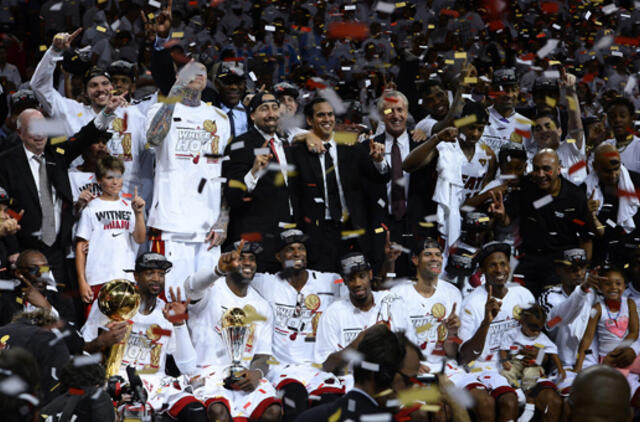 Majamio "Heat" apgynė NBA čempionų titulą