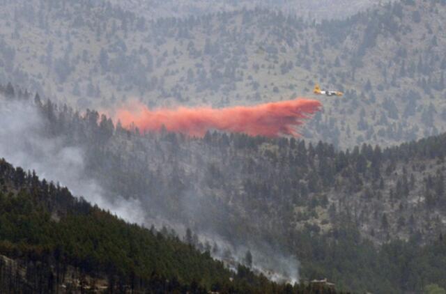 Miškų gaisrai JAV Kolorado valstijoje pareikalavo pirmųjų aukų
