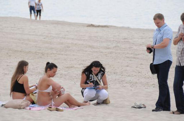 Paplūdimiuose - prevenciniai reidai