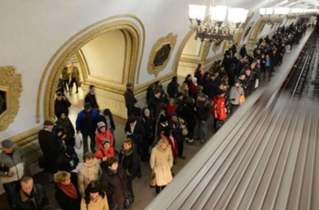 Per gaisrą Maskvos metro nukentėjo 17 žmonių