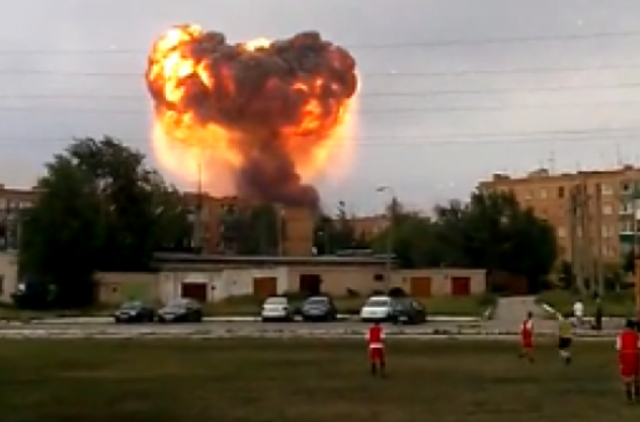 Rusija: dėl sprogimų poligone evakuota beveik 6,5 tūkstančio žmonių (papildyta)
