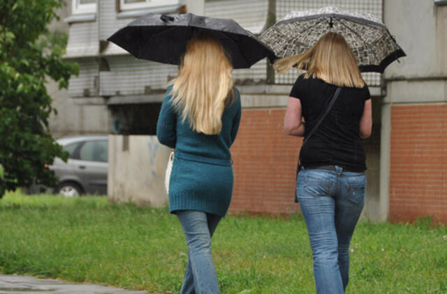 Savaitgalį - šilti, su nedideliu lietumi orai