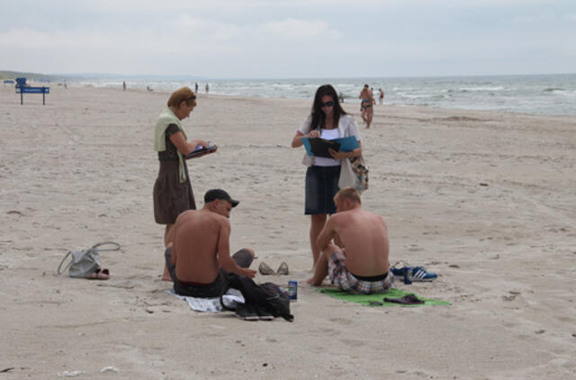 Vėsus oras gerti netrukdo