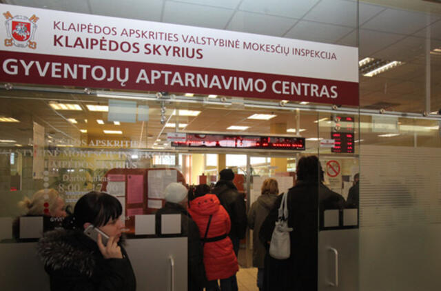 Apie 70 tūkst. gyventojų vėluoja pateikti deklaracijas