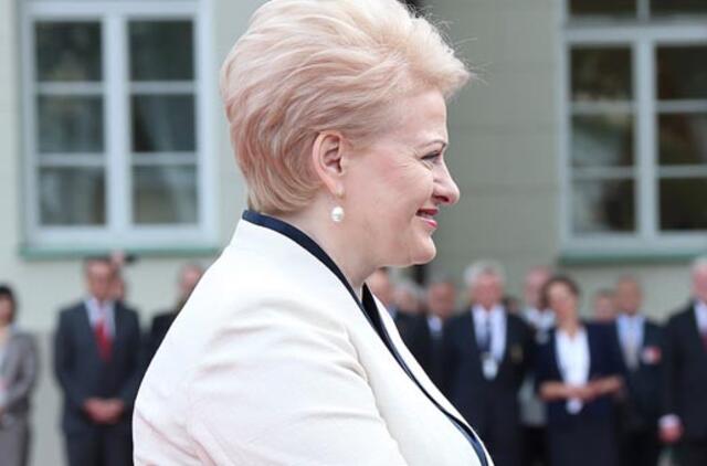 Dalia Grybauskaitė: netaikysime jokių dirbtinių priemonių stabdyti emigraciją
