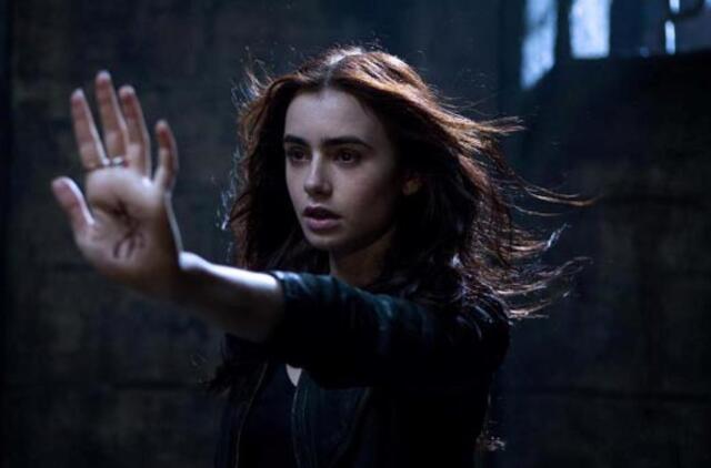 Filmo „Mirties įrankiai: Kaulų miestas“ gražuolė Lily Collins - gera mergaitė su intriga