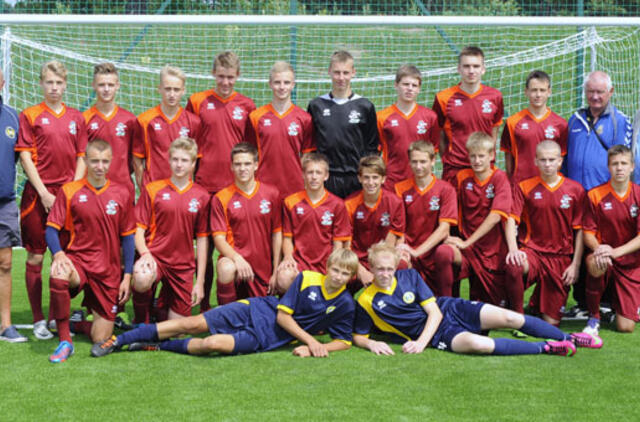 Jaunieji Klaipėdos futbolininkai - Lietuvos čempionai