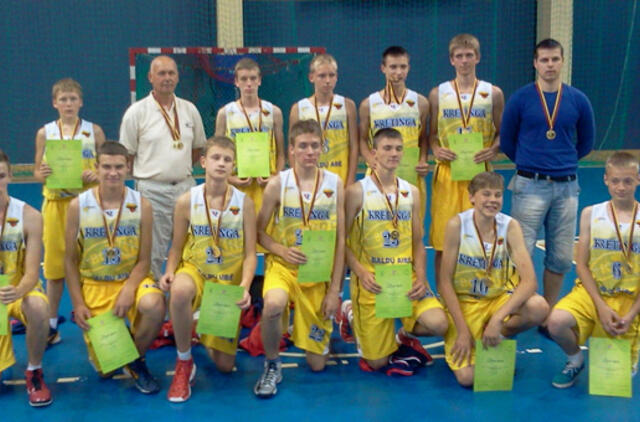 Jaunučių PLSŽ krepšinio turnyre – kretingiškių triumfas