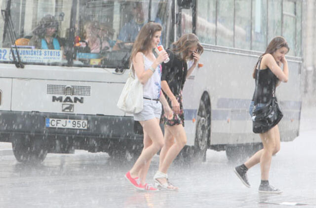 Kilęs škvalas atneš gaivesnius orus