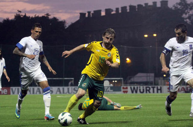 Lietuvos futbolo rinktinė pasaulio reitinge pakilo į 104-ąją vietą