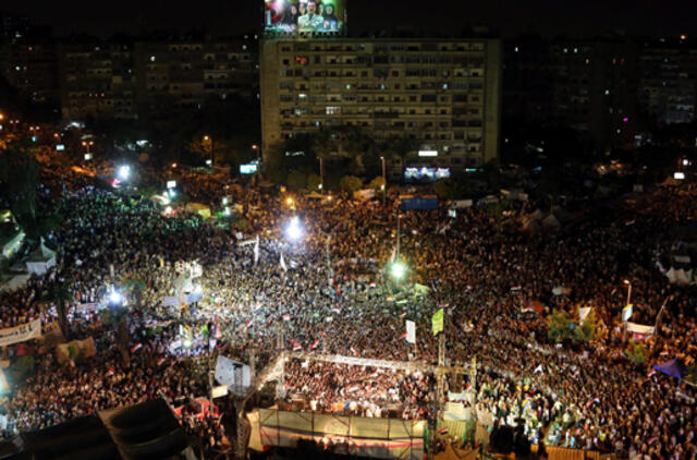 Musulmonų brolija atmėtė laikinojo Egipto prezidento rinkimų dekretą
