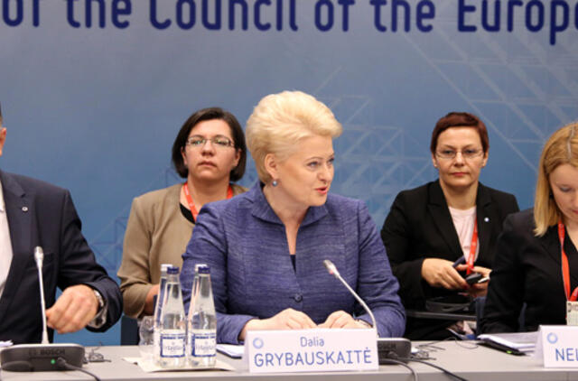 Prezidentė: "Turime girdėti, ko nori žmonės"