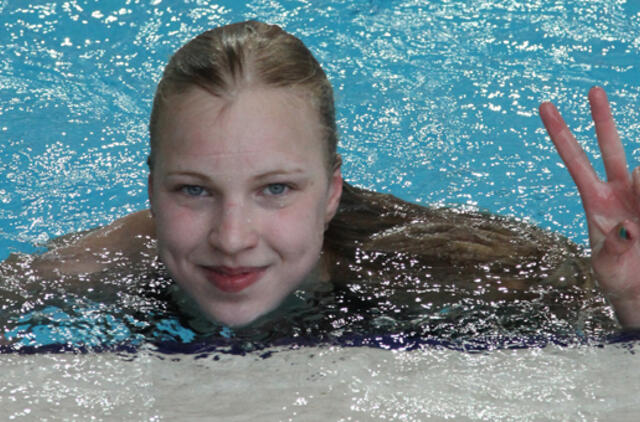 R.Meilutytei - Europos jaunimo čempionato sidabras
