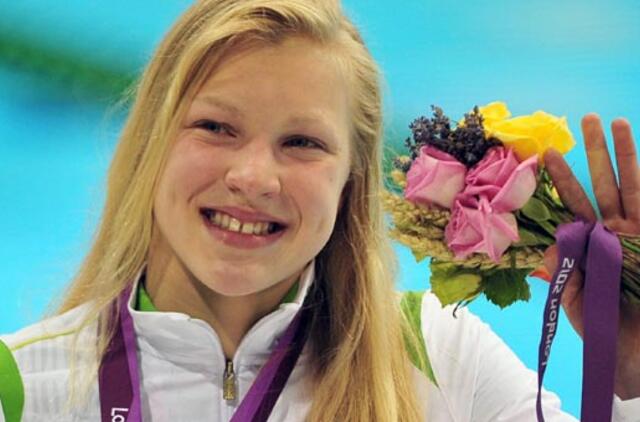 Rūtai Meilutytei - Europos jaunimo čempionato auksas