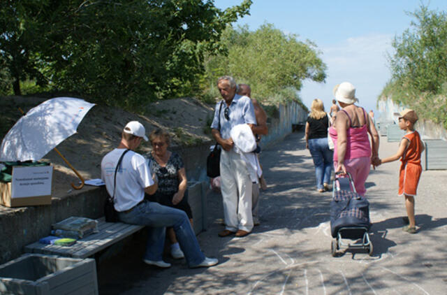 Sveikatos specialistai dirbs paplūdimiuose