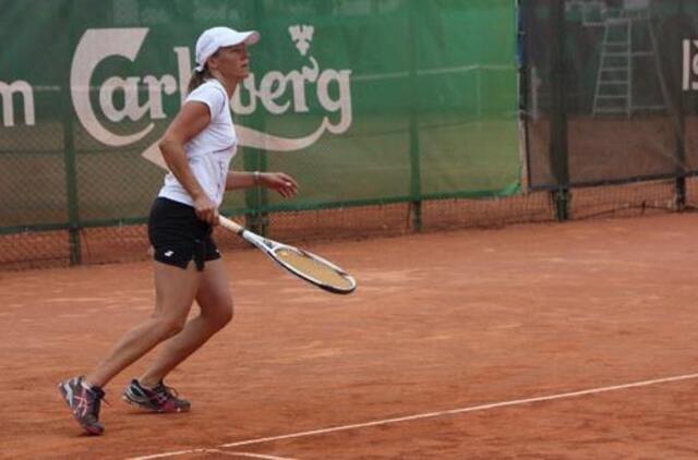 Teniso turnyras Palangoje baigėsi lietuvės pergale