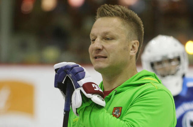 Treniruotę ves Darius Kasparaitis