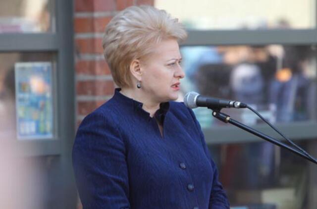 D.Grybauskaitė: pasirinkusi krikštą Lietuva žengė europietišku keliu