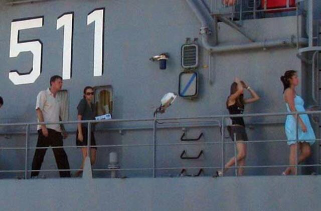 Galima apsilankyti "Open spirit 2013" laivuose