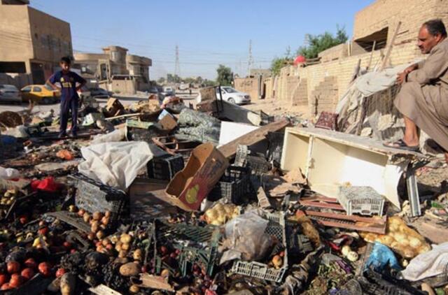 Išpuoliai Irake nusinešė 24 žmonių gyvybes