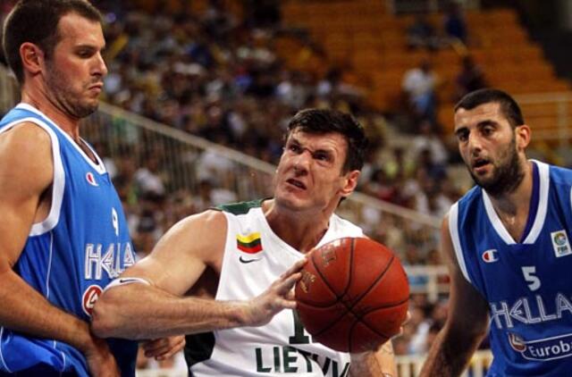 Lietuvos krepšininkai pralaimėjo graikams