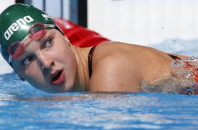 Plaukikai Rūta Meilutytė ir Danas Rapšys - pasaulio jaunimo čempionato pusfinalyje