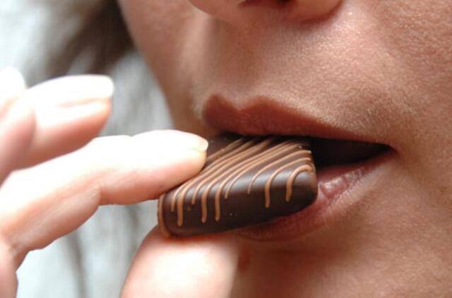 Šokolado vartojimas spartina medžiagų apykaitą