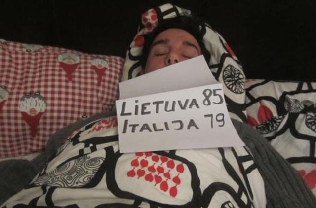 Dainininkas Andre Zappa susapnavo rungtynių Italija-Lietuva rezultatą