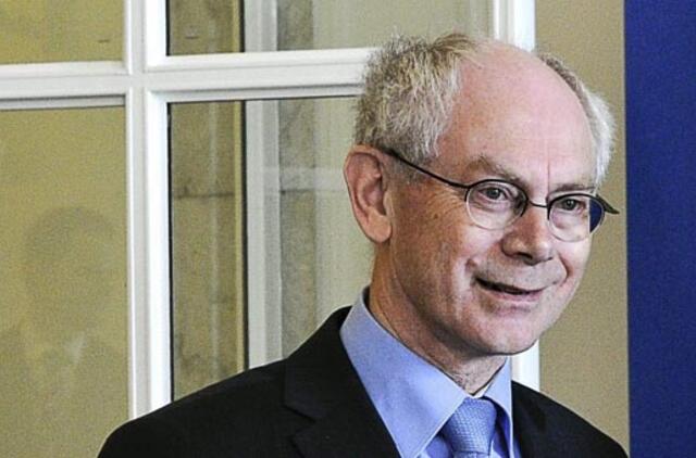 Hermanas van Rompėjus po rinkimų užtikrintas Vokietijos parama Europai