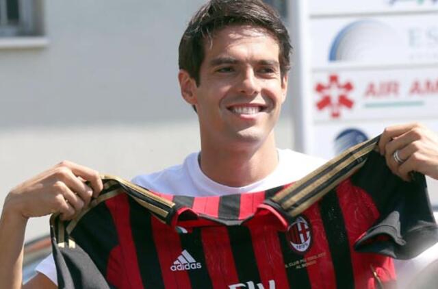 Ispanijoje prigesęs Kaka grįžta į „Milan“ gaivinti karjeros