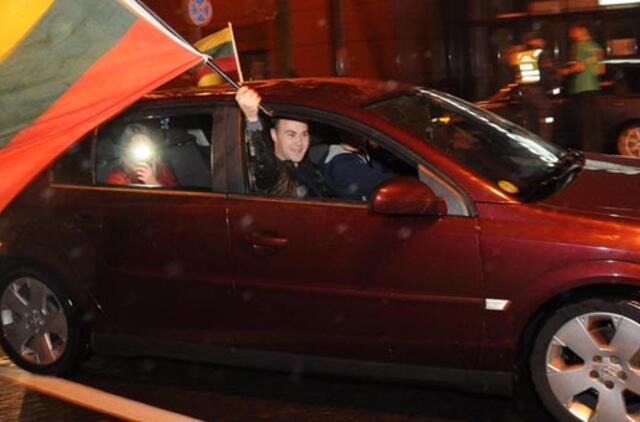 Klaipėdiečiai šventė rinktinės sidabrą