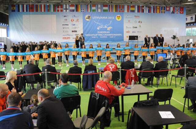 Klaipėdiečiams - Europos sunkiaatlečių įvertinimas