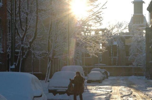 Klimatologė: mūsų laukia tipiška lietuviška žiema