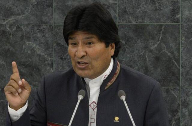 Kokos lapai žada Bolivijos prezidentui dar vieną kadenciją