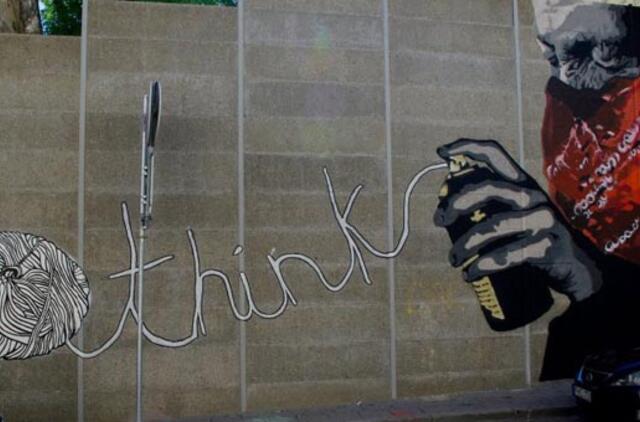 Lietuviai į gatvės meną reaguoja šalčiau nei užsieniečiai