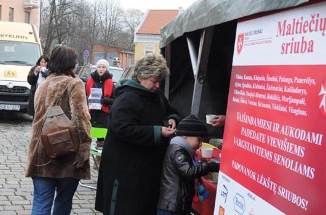 Maltos ordinas kviečia aukoti vienišiems ir ligotiems seneliams
