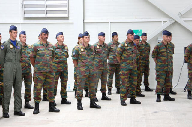 NATO oro policijos misijoje prancūzus pakeitė Belgijos karinių oro pajėgų kariai